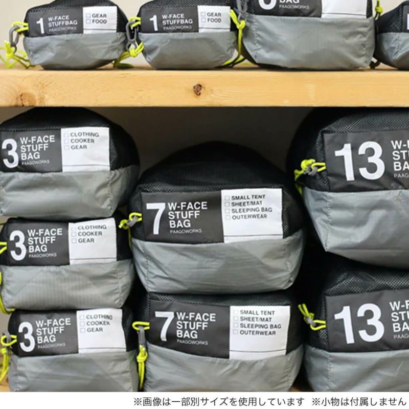 PaaGo WORKS パーゴワークス W-FACEスタッフバッグ3｜SUNDAY MOUNTAIN