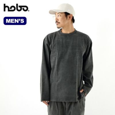 hobo ホーボー L/Sフーディ コットンスウェット ヴィンテージ