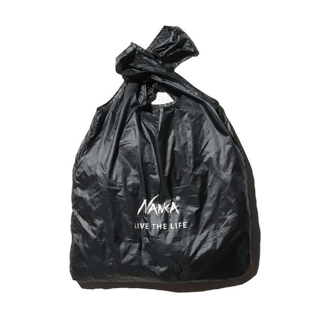 NANGA ナンガ ポケッタブルエコバッグ(LIVE THE LIFE)