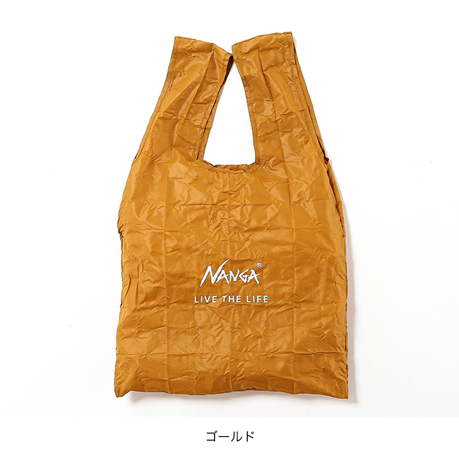NANGA ナンガ ポケッタブルエコバッグ(LIVE THE LIFE)｜SUNDAY