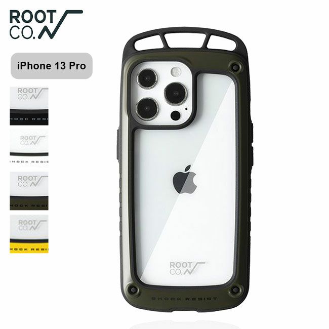 ROOT CO. ルート グラビティショックレジストケースElk.(iPhone 13Pro専用)