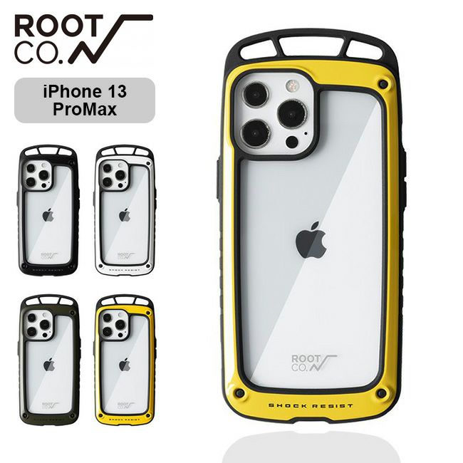 ROOT CO. ルート グラビティショックレジストケースElk.(iPhone 13ProMax専用)