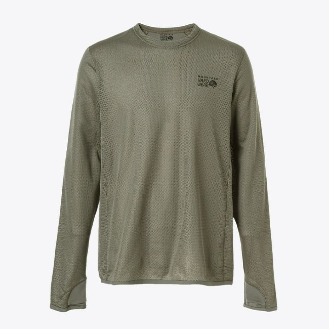 Mountain Hardwear マウンテンハードウェア エアメッシュロングスリーブクルー メンズ