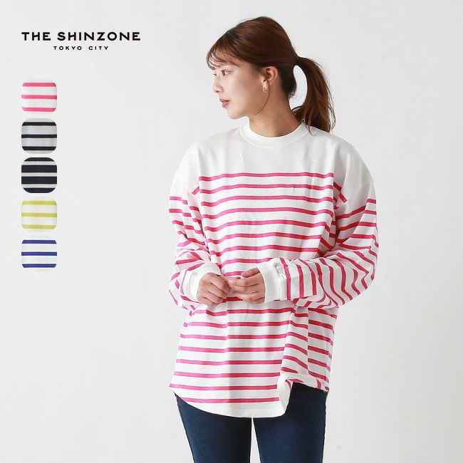 THE SHINZONE ザ シンゾーン パネルボーダートップ｜Outdoor Style