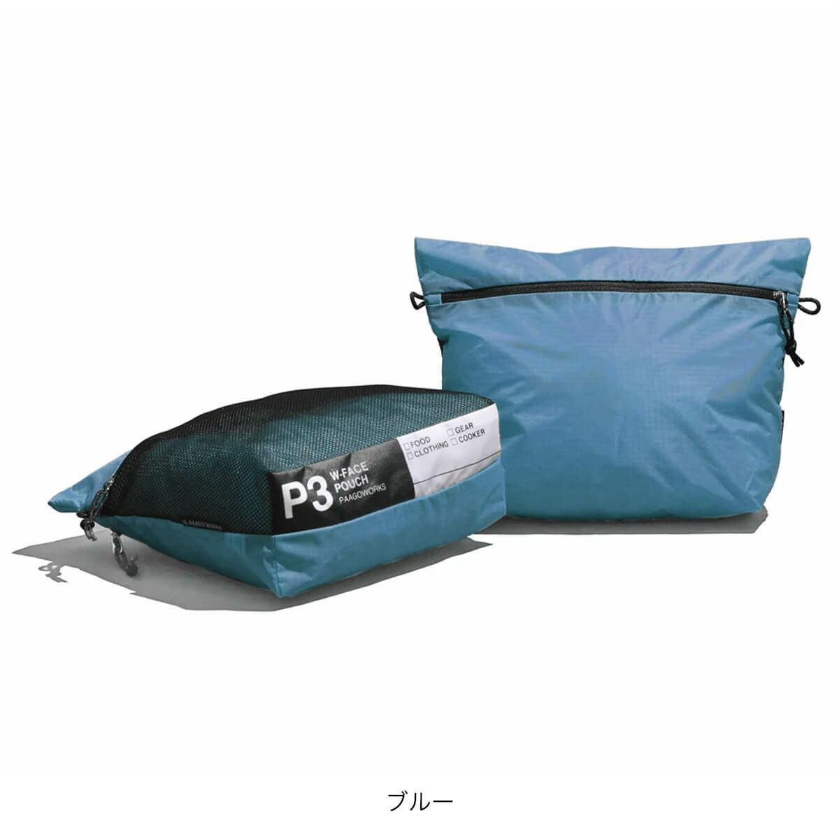 PaaGo WORKS パーゴワークス W-FACEポーチ3｜SUNDAY MOUNTAIN