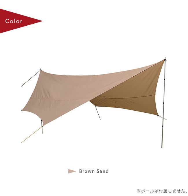 Spatz スパッツ ヘキサウィング550BTCタープ｜SUNDAY MOUNTAIN