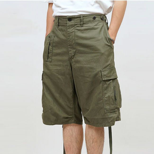 Nigel Cabourn アーミーカーゴショーツ HIGH SUMMER COLLECTION 》ARMY CARGO SHORT - PEALING PRINT