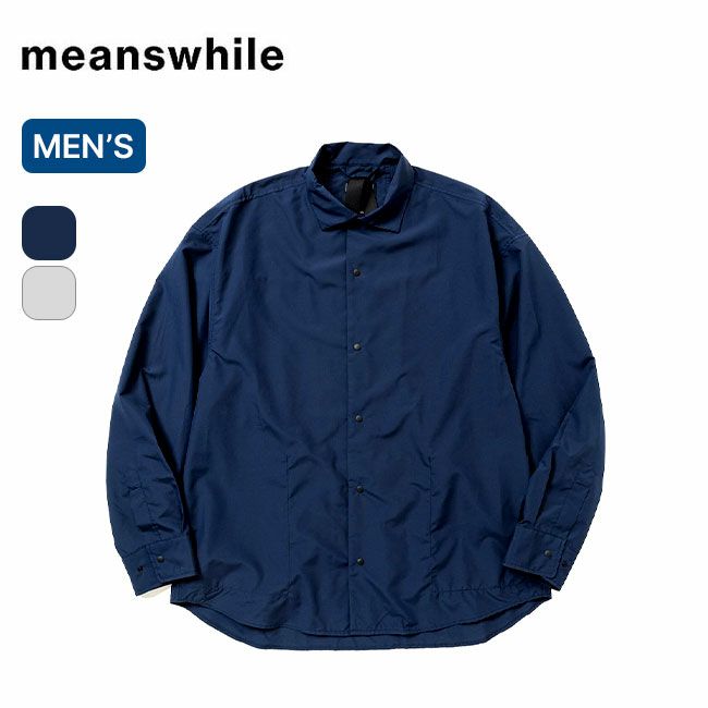 meanswhile ミーンズワイル フェザースムーススナップSH