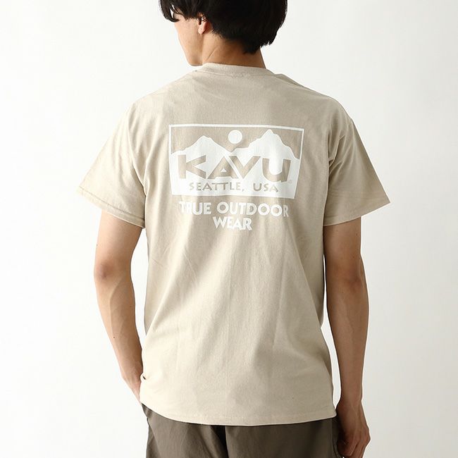 KAVU カブー トゥルーロゴTee