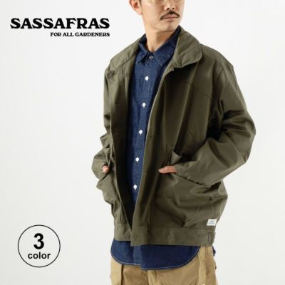 緑林シリーズ SASAFRAS ササフラス ジャケット オーバーグラウン