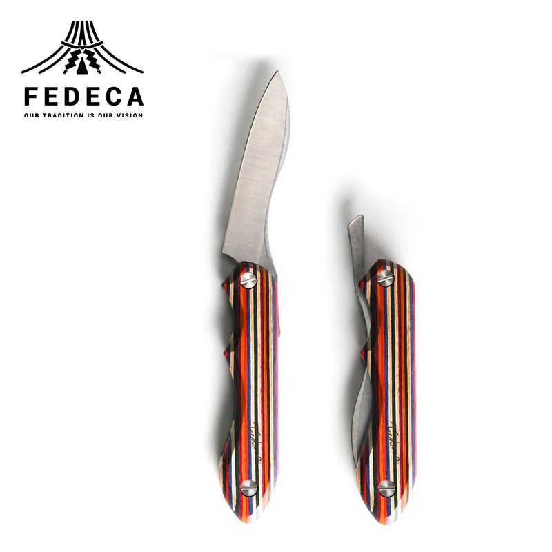 FEDECA フェデカ 折畳式料理ナイフ マルチカラー｜Outdoor Style