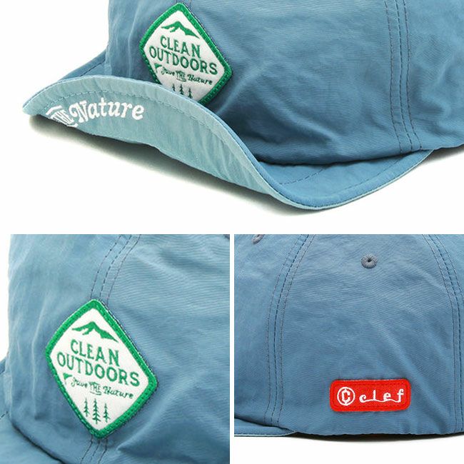 サントスピンク Clef クレ Clean Outdoors B.キャップ cap【新品未使用