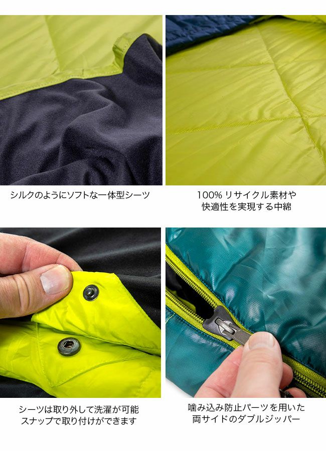 NEMO ニーモ　シェラフ　JAZZ Amazon.com : NEMO Equipment Jazz Synthetic Sleeping Bag