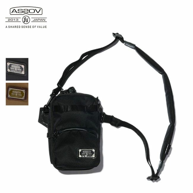 AS2OV アッソブ ウォレットショルダー