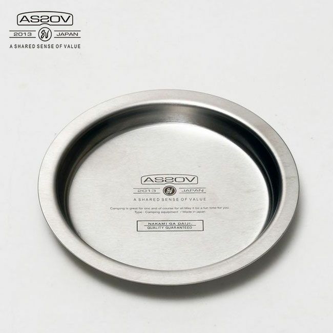 AS2OV アッソブ ミニプレート ステンレス