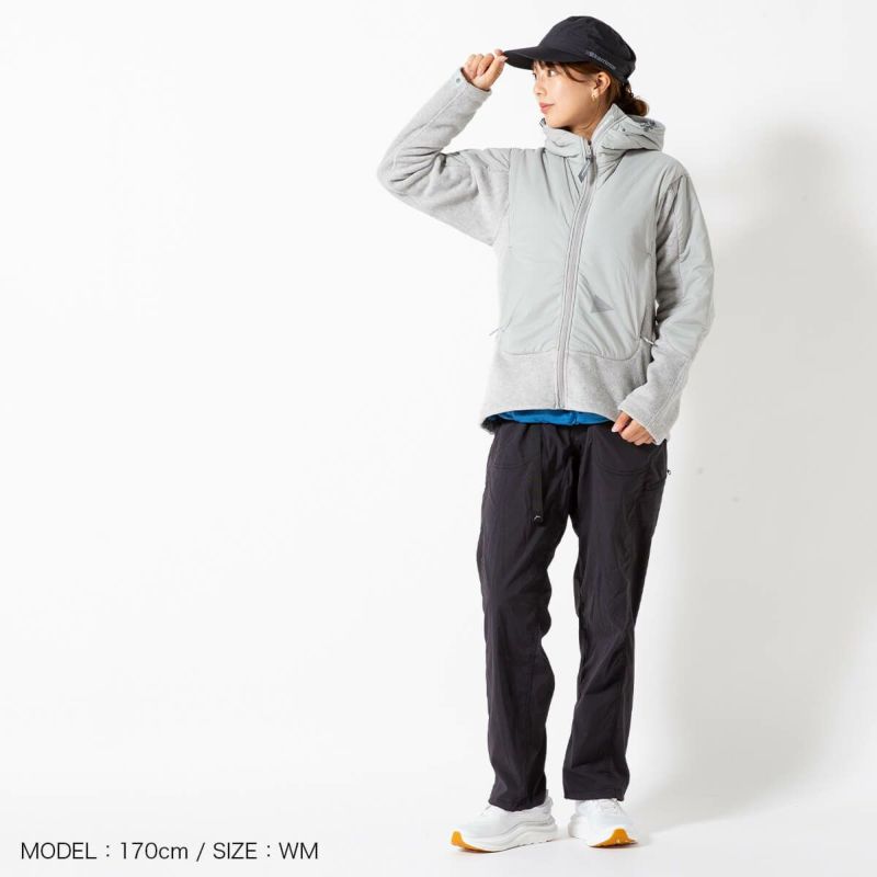 and wander アンドワンダー トップフリースジャケット｜Outdoor Style