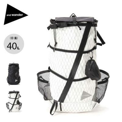 and wander アンドワンダー Xパック 40L バックパック｜Outdoor Style