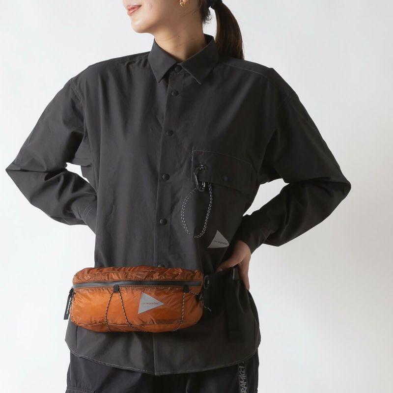 and wander アンドワンダー シルウェストバッグ｜SUNDAY MOUNTAIN