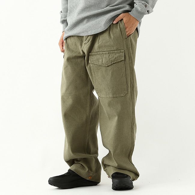 NIGEL CABOURN ナイジェルケーボン ブリティッシュアーミーパンツルーズデニム