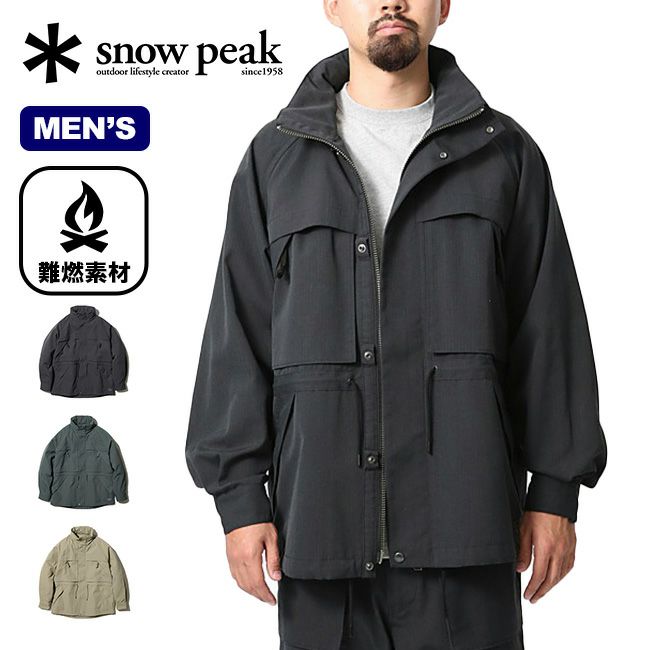 snow peak スノーピーク タキビマウンテンジャケット｜Outdoor Style サンデーマウンテン