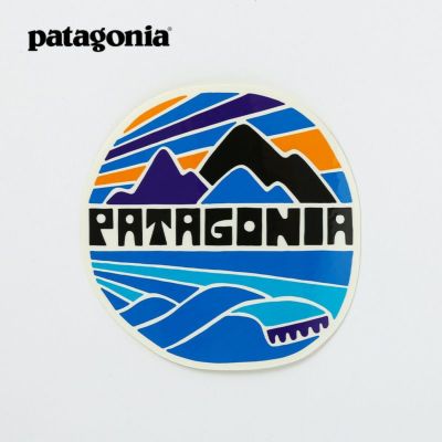 patagonia パタゴニア フィッツロイライツステッカー｜Outdoor Style 