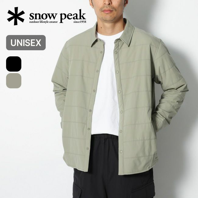 snow peak スノーピーク フレキシブルインサレーテッドシャツ｜Outdoor Style サンデーマウンテン