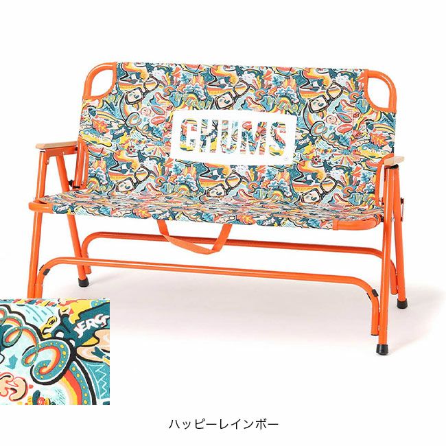 CHUMS アウトドアベンチ 食べ物デザイン 二人掛け　送料込！ CHUMS チャムス チャムスバックウィズベンチ｜SUNDAY MOUNTAIN