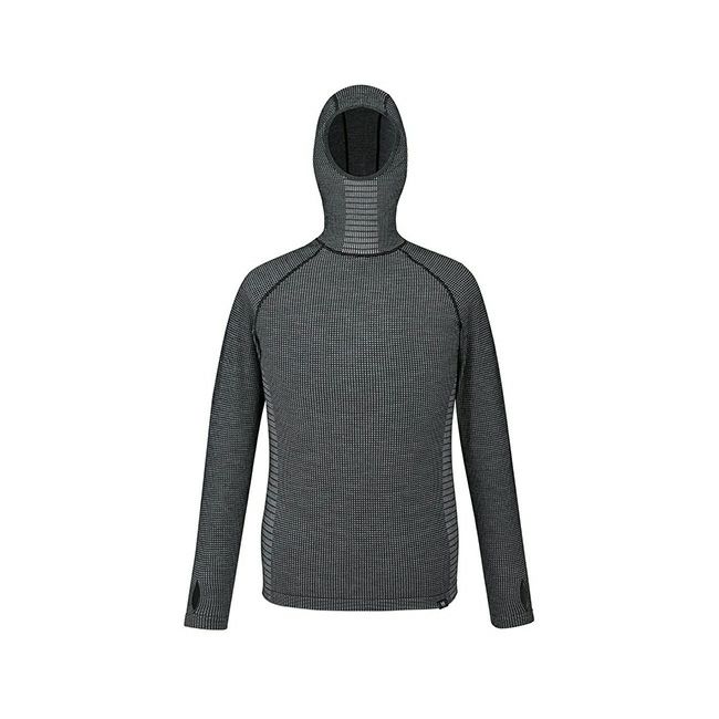 Millet ミレー ワッフルウールフーディ メンズ