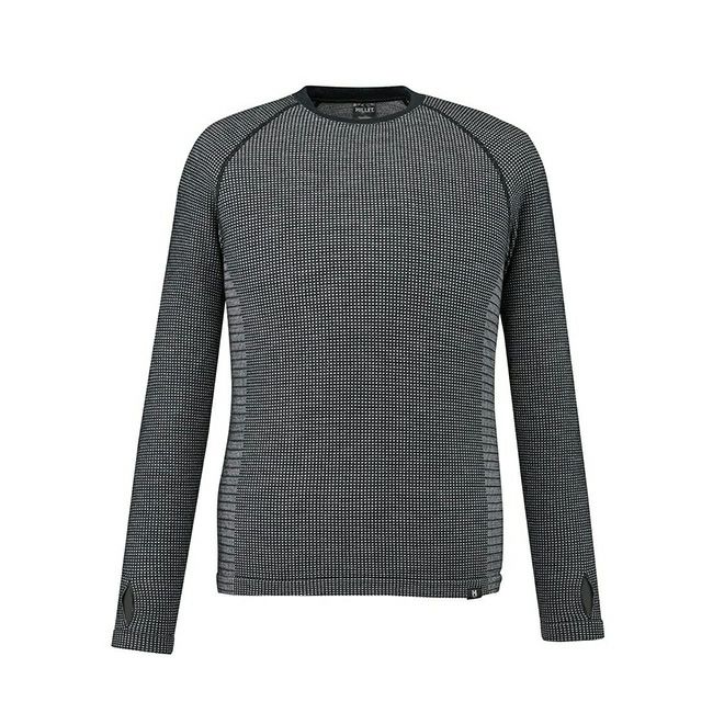 Millet ミレー ワッフルウールクルー メンズ