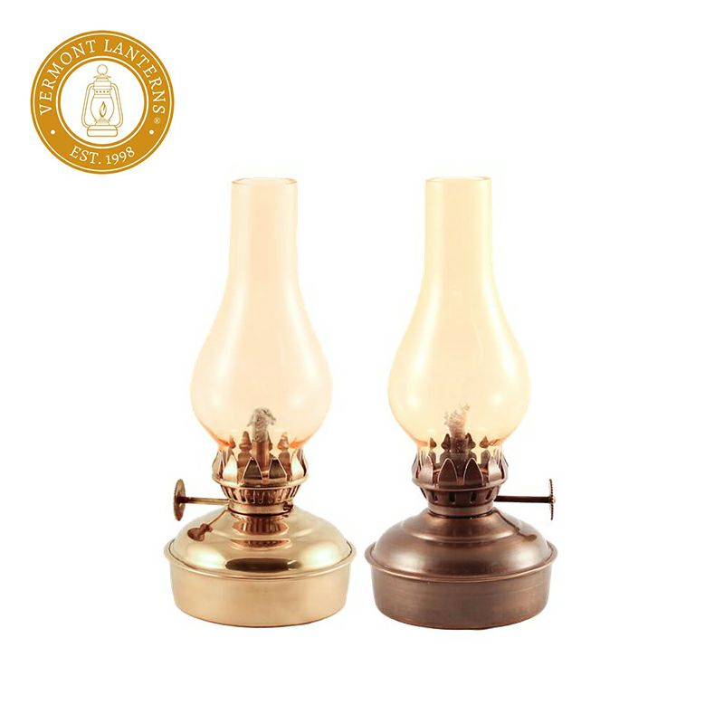 Vermont Lanterns バーモントランタン オイルランプミニアンバーグラス6.5