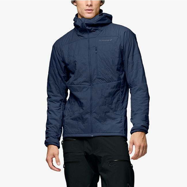 NORRONA ノローナ リンゲンアルファ100ジップフード メンズ