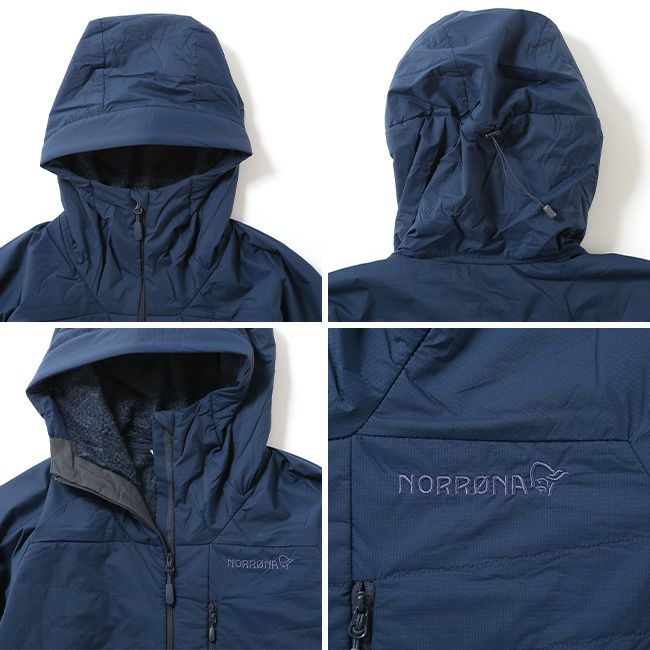 NORRONA ノローナ リンゲンアルファ100ジップフード メンズ｜SUNDAY