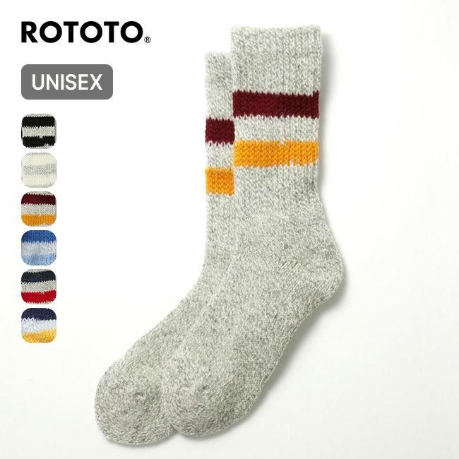 ROTOTO ロトト レトロウィンターアウトドアソックス