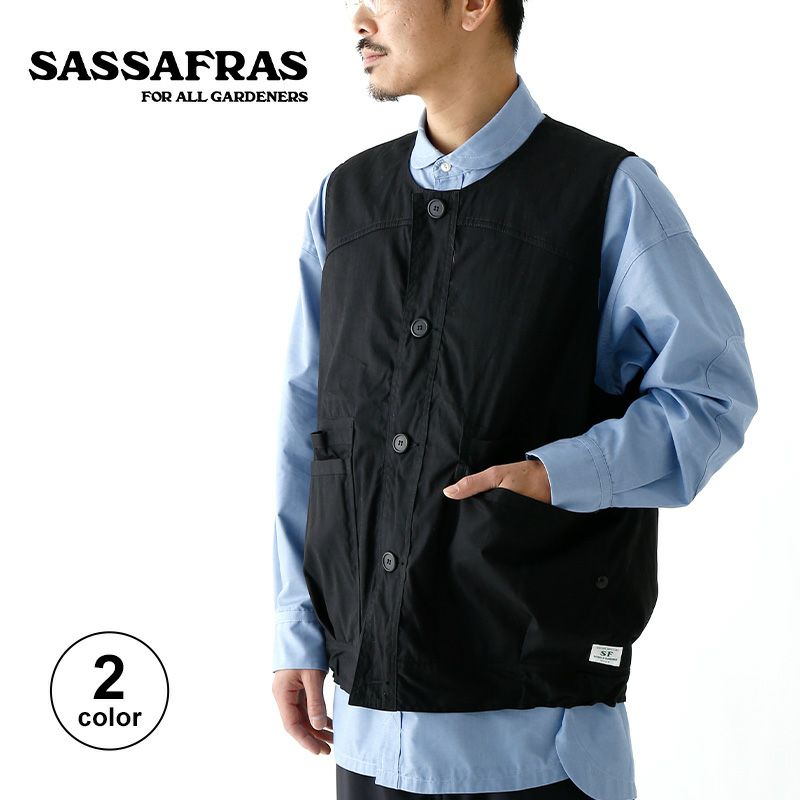 SASSAFRAS ササフラス オーバーグロウンハイカーベスト[SF 