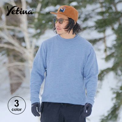 yetina イエティナ ライトクルーネック｜Outdoor Style サンデーマウンテン