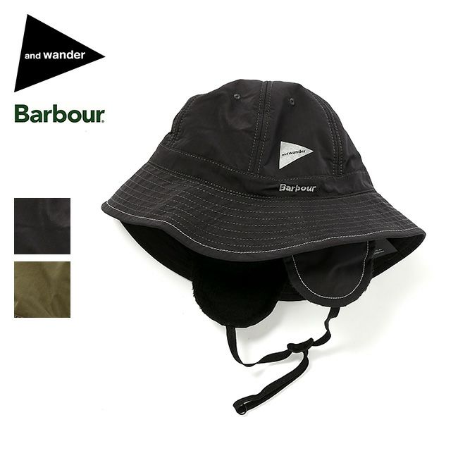 Barbour × and wander バケットハット