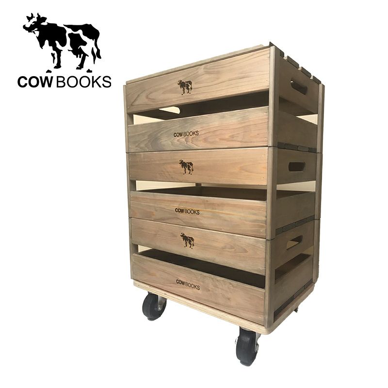 COW BOOKS カウブックス ウッドボックス(スリースモールセット