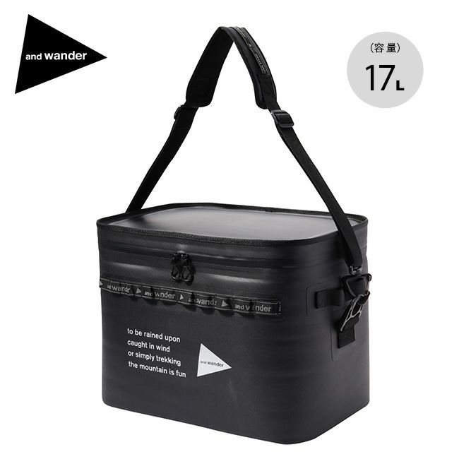 sil soft cooler small #110/blue [4977277]｜and wander – moderate and wander アンドワンダー シルソフトクーラースモール