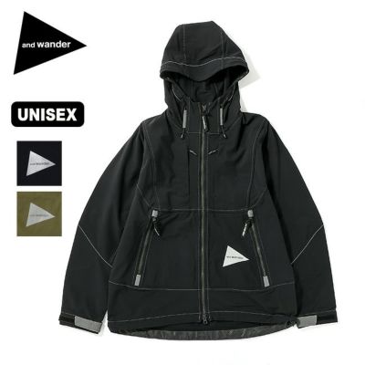 and wander アンドワンダー ストレッチシェルジャケット｜Outdoor