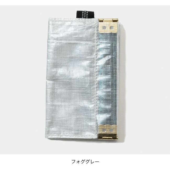 meanwhile 財布 Leather Minimal Wallet / Off Black | meanswhile