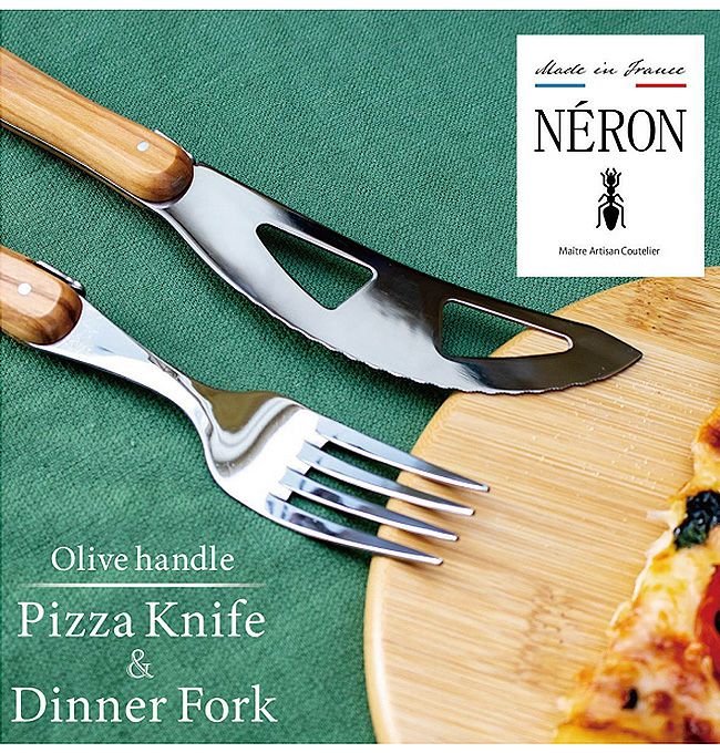 ミートナイフ＆フォーク　セット　（フランス製） フランス軍 カトラリーセット デッドストック EE804NN マルチツール