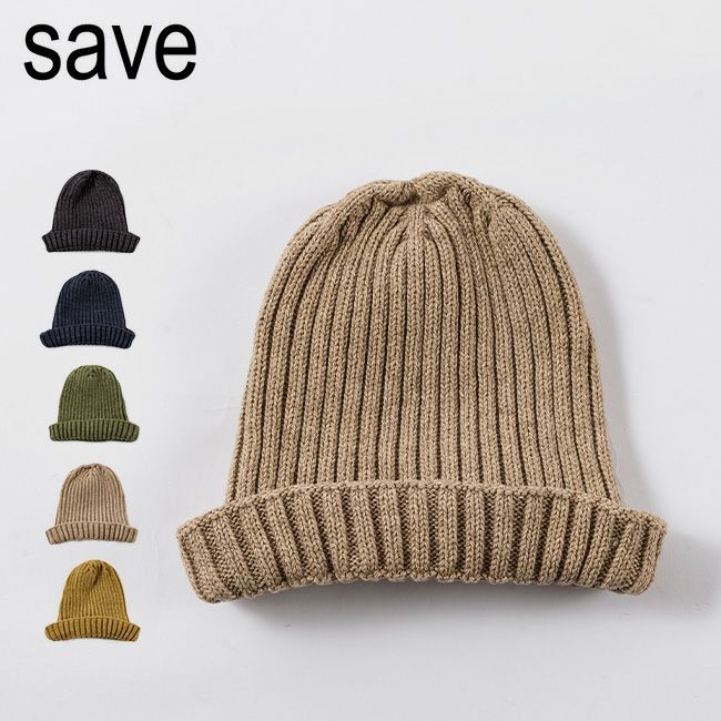 save セーブ ウォッシャブルコットンリブワッチ