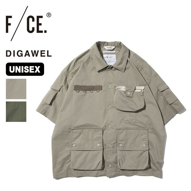F/CE.×DIGAWEL エフシーイー 7ポケットS/Sシャツ