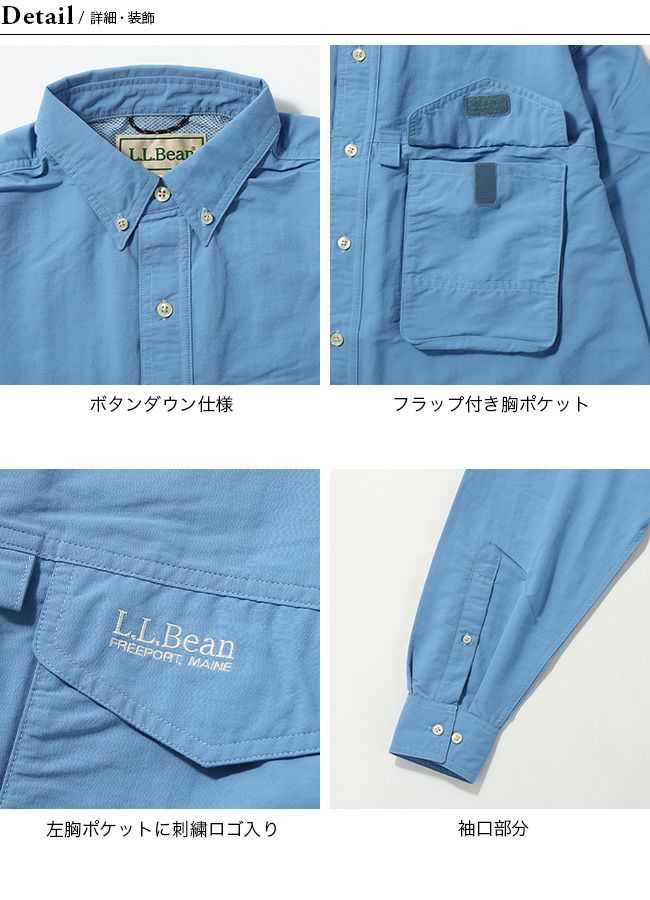 L.L.Bean エルエルビーン ビーンズフライフィッシングシャツ