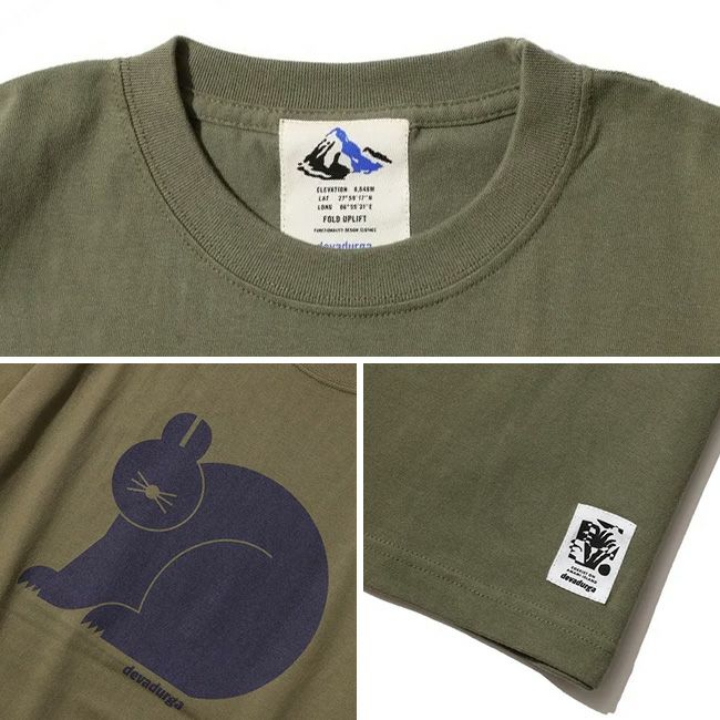 devadurga デヴァドゥルガ クロウサギTEE｜SUNDAY MOUNTAIN｜サンデー