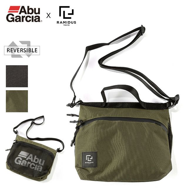 ABU GARCIA×RAMIDAS アブガルシア×ラミダス ダブルフラップサコッシュ