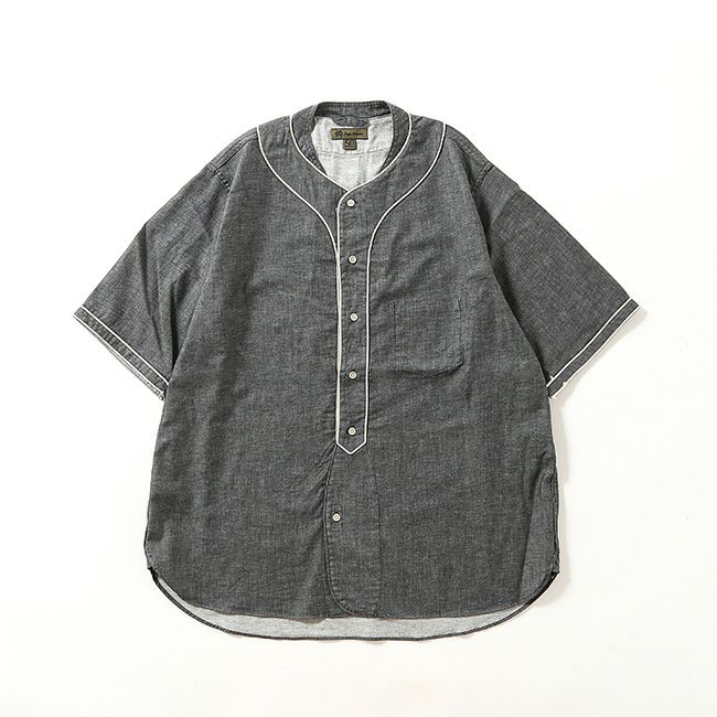 NIGEL CABOURN ナイジェルケーボン ベースボールシャツS/Sタイプ2