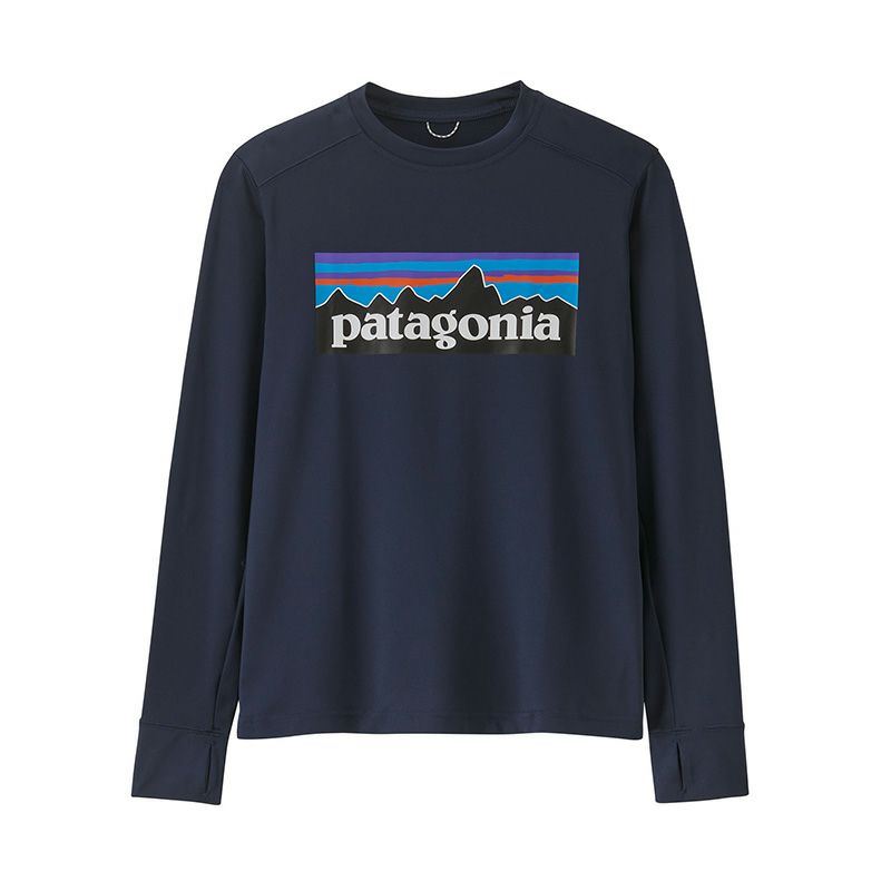 patagonia パタゴニア L/SキャプリーンシルクウェイトTシャツ【キッズ 