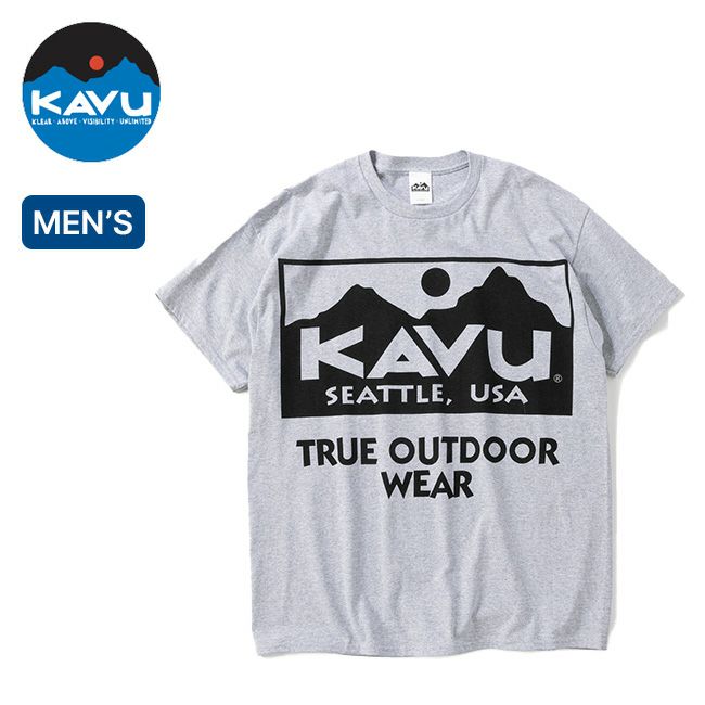 KAVU カブー ビッグロゴTee｜Outdoor Style サンデーマウンテン