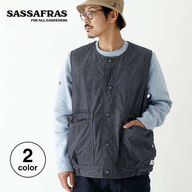 SASSAFRAS ササフラス オーバーグロウンハイカーベスト[SF-231990]